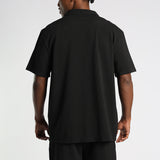Black Seersucker Shirt