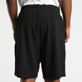 Black Seersuckers Shorts