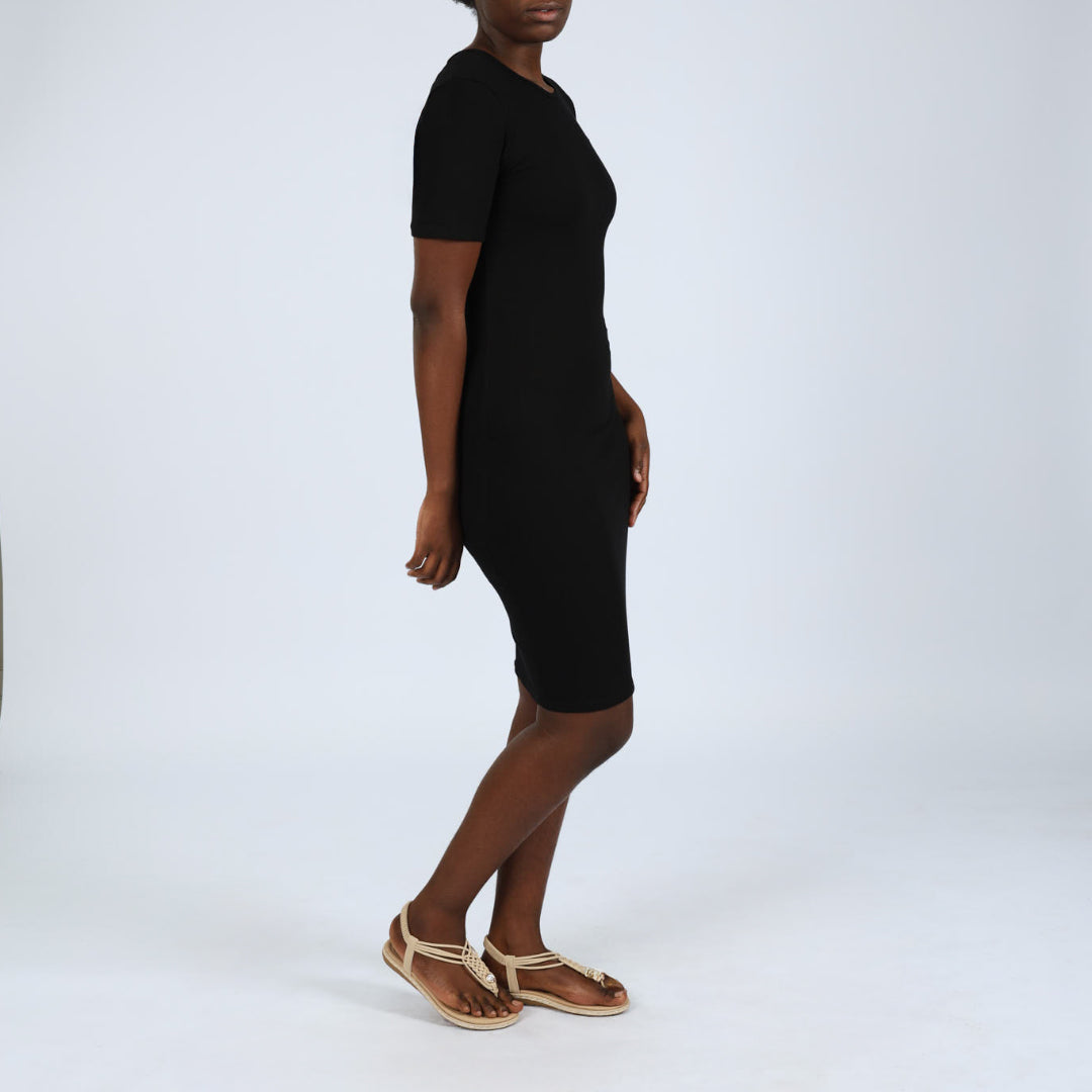 Ladies Short Sleeve Bodycon Dress