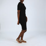 Ladies Short Sleeve Bodycon Dress