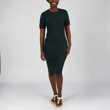 Ladies Short Sleeve Bodycon Dress