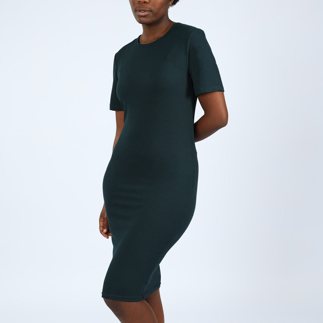 Ladies Short Sleeve Bodycon Dress