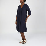 Alora Ladies Navy Dress
