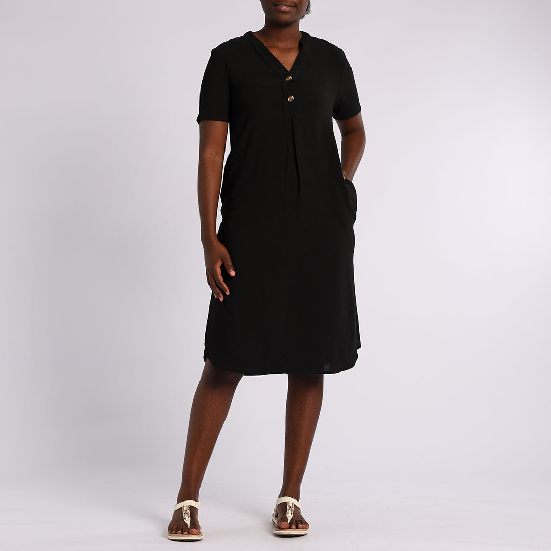 Alora Ladies Black Dress