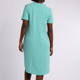Alora Ladies Aqua Dress