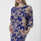 Alora Ladies Navy/Stone Top
