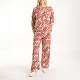 Alora Ladies Rust Top