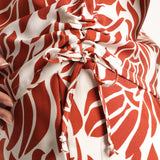 Alora Ladies Rust Top