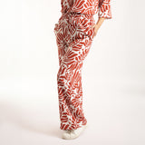 Alora Ladies Rust Pants