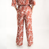 Alora Ladies Rust Pants