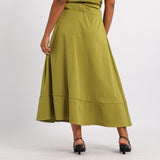 Alora Ladies Chartuse Skirt