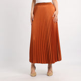 Alora Ladies Rust Skirt