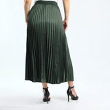 Alora Ladies Olive Skirt