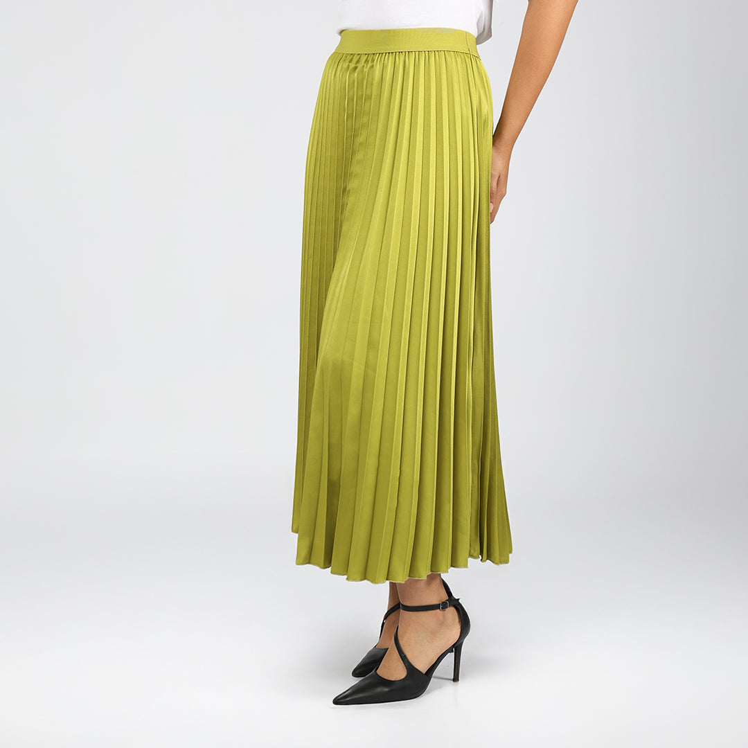 Alora Ladies Chartreuse Skirt