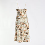 Alora Ladies Stone/Sage Dress