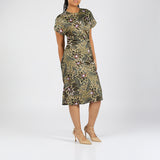 Ladies Alora Sage/Grey Dress