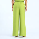 Green Wide Leg Pants