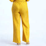 Shimmer Pleated Pants