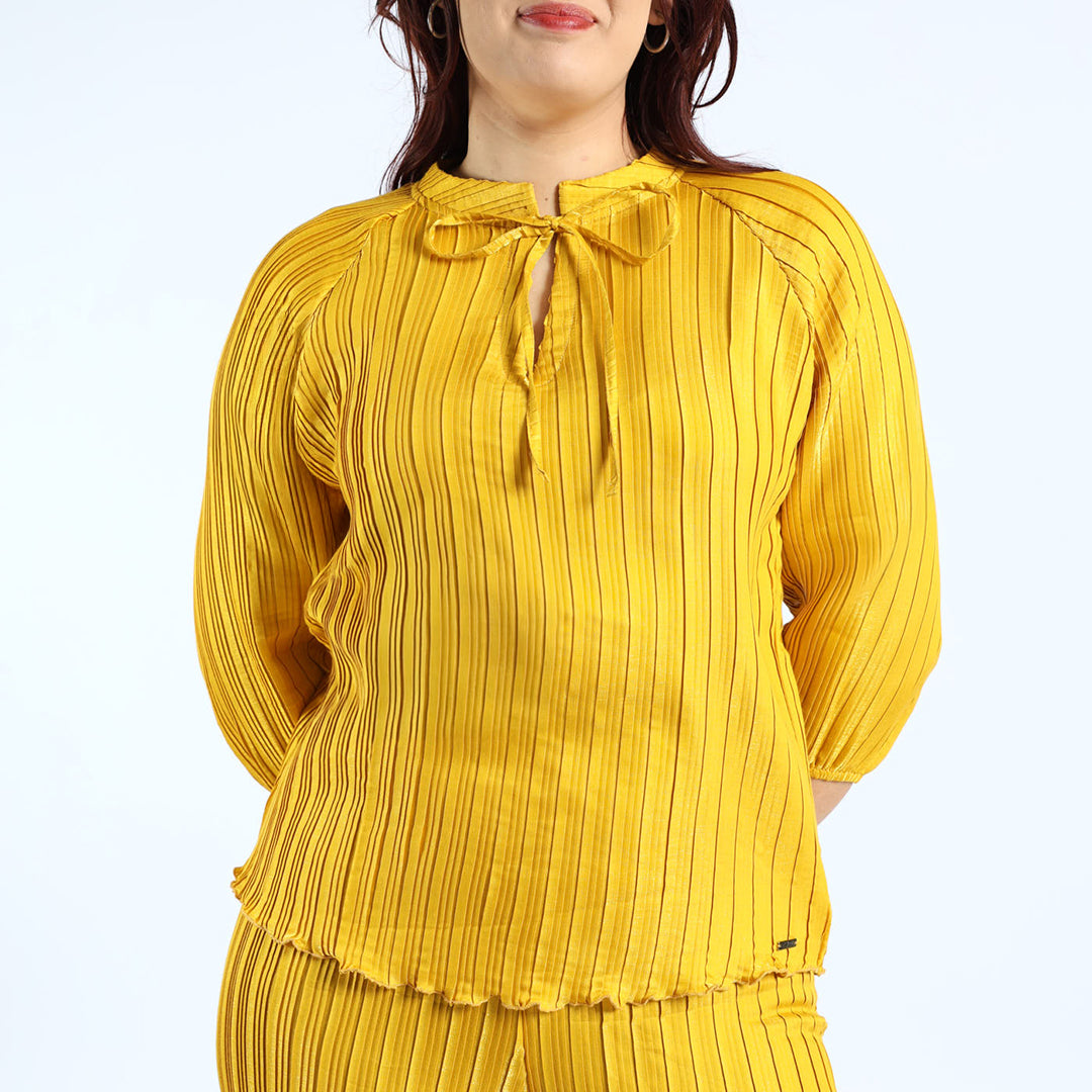 Shimmer Long Sleeve Blouse