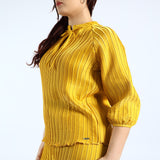 Shimmer Long Sleeve Blouse