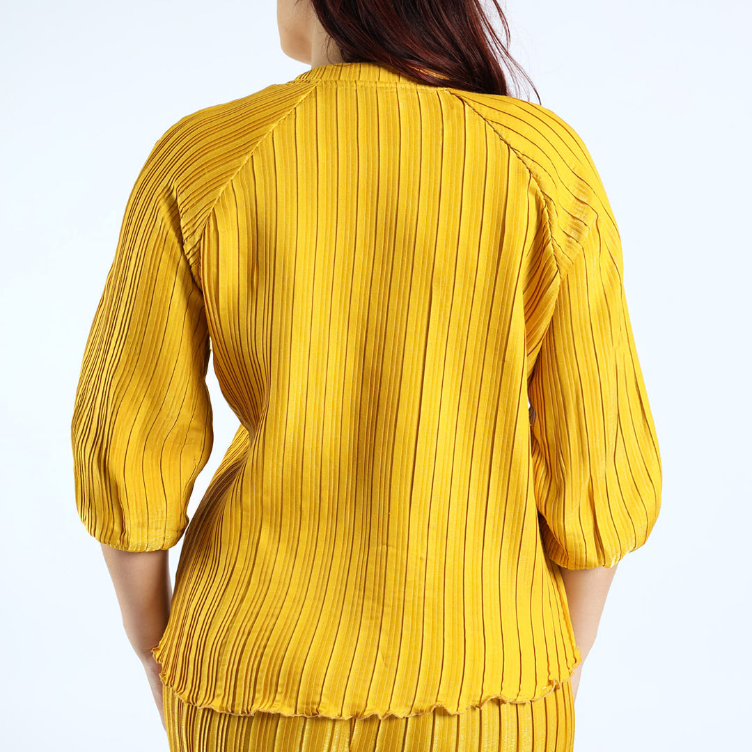 Shimmer Long Sleeve Blouse