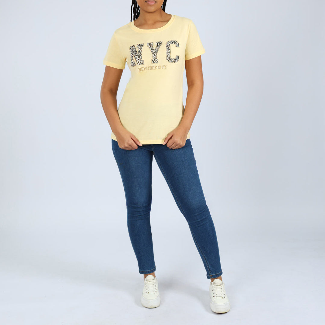 Alora Ladies Panna Tshirt