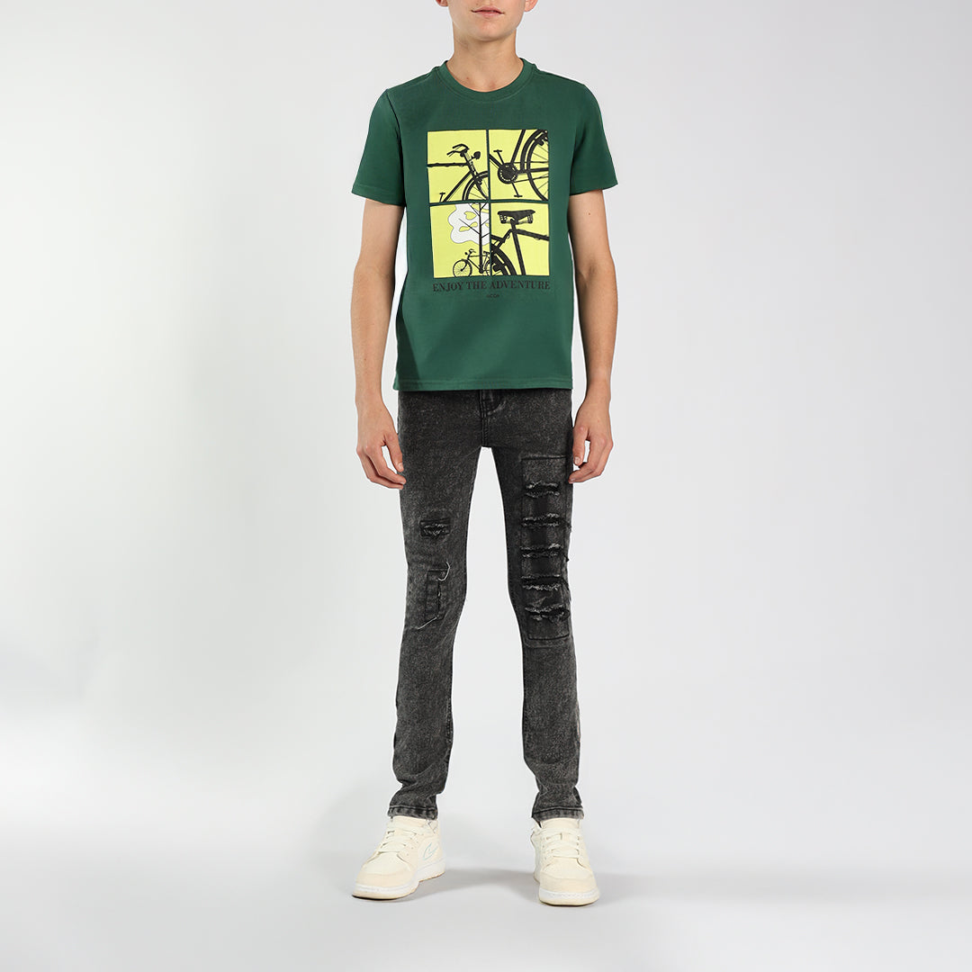 Green Graphic T-shirt