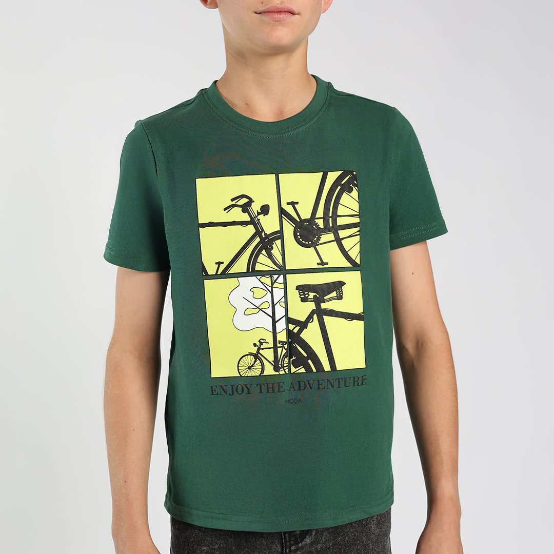 Green Graphic T-shirt