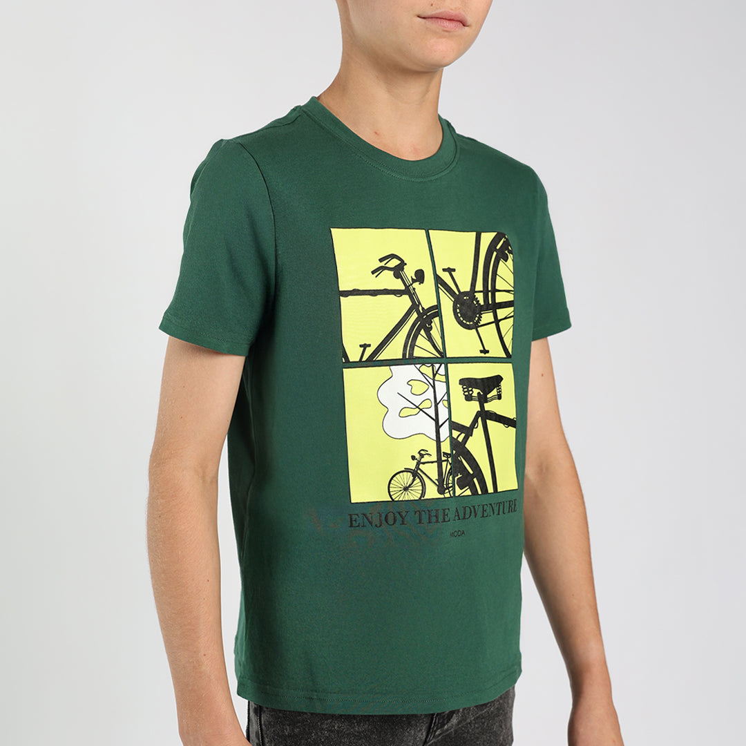 Green Graphic T-shirt
