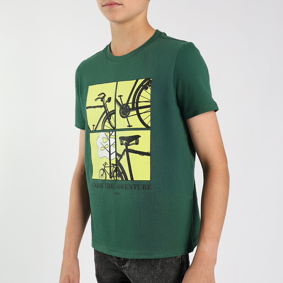 Green Graphic T-shirt