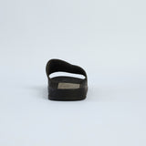 Suede Leather Slide.Zaff Embossing.