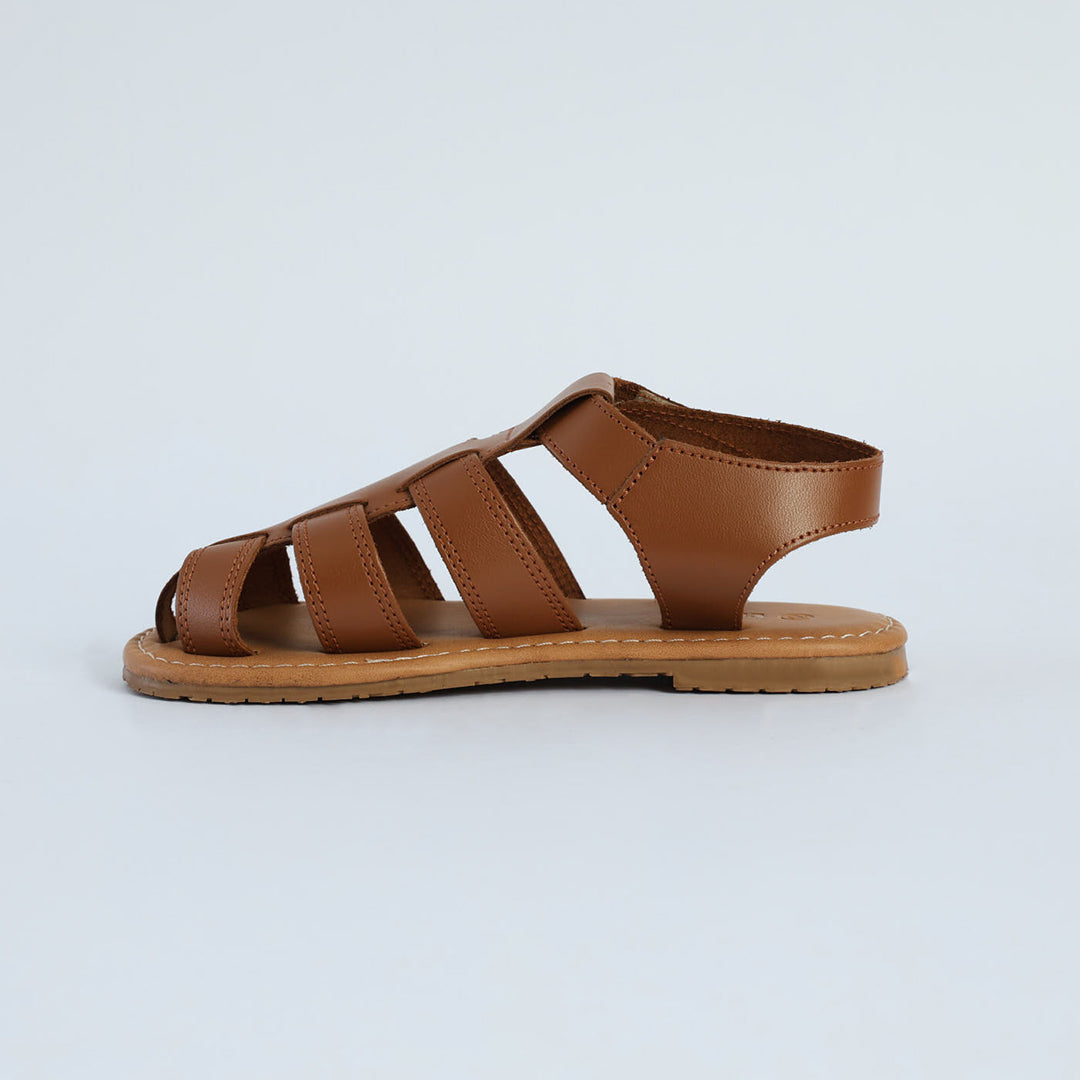 Leather Fisherman Sandal.