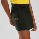 TRB Girls Olive Skirt