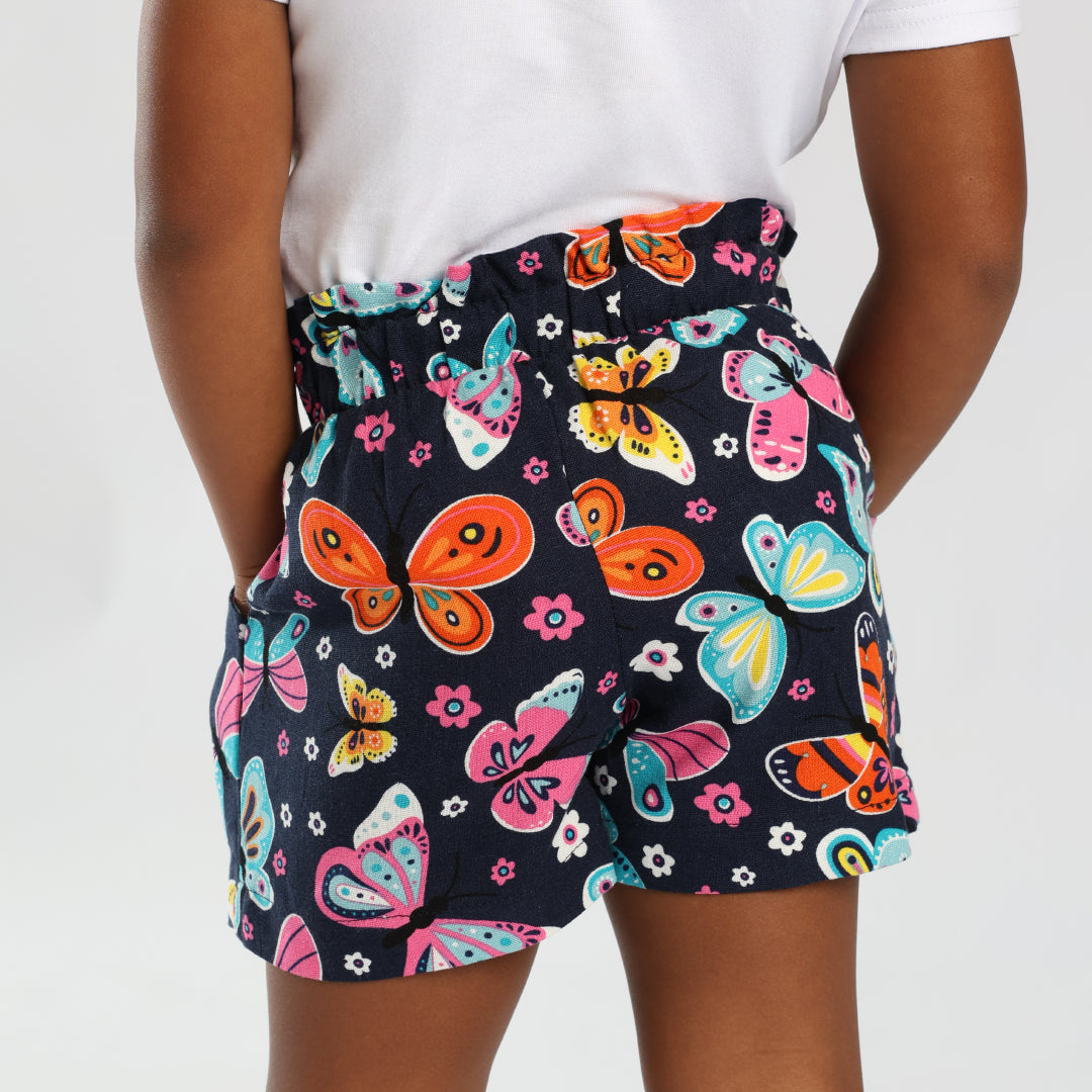 TRB Girls Navy Short