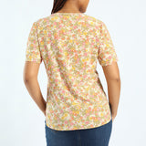 LADIES CREAM TOP
