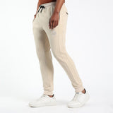 MENS ZAFF STONE COTTON JOGGER WITH ZIP DETAIL