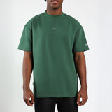 Evolve Dark Green Printed Tee