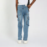 TRB Girls Mid Blue Jeans