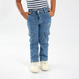 TRB Girls Dark Blue Jeans