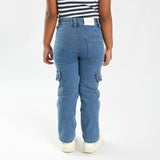 TRB Girls Dark Blue Jeans