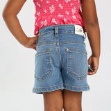 TRB Girls Mid Blue Short