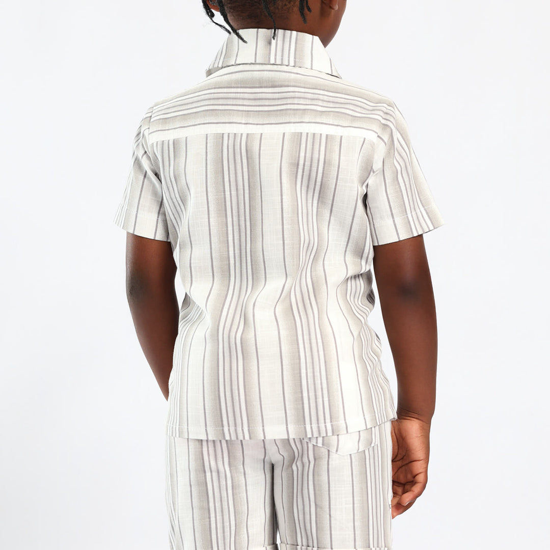 Grey Stripe Shirt