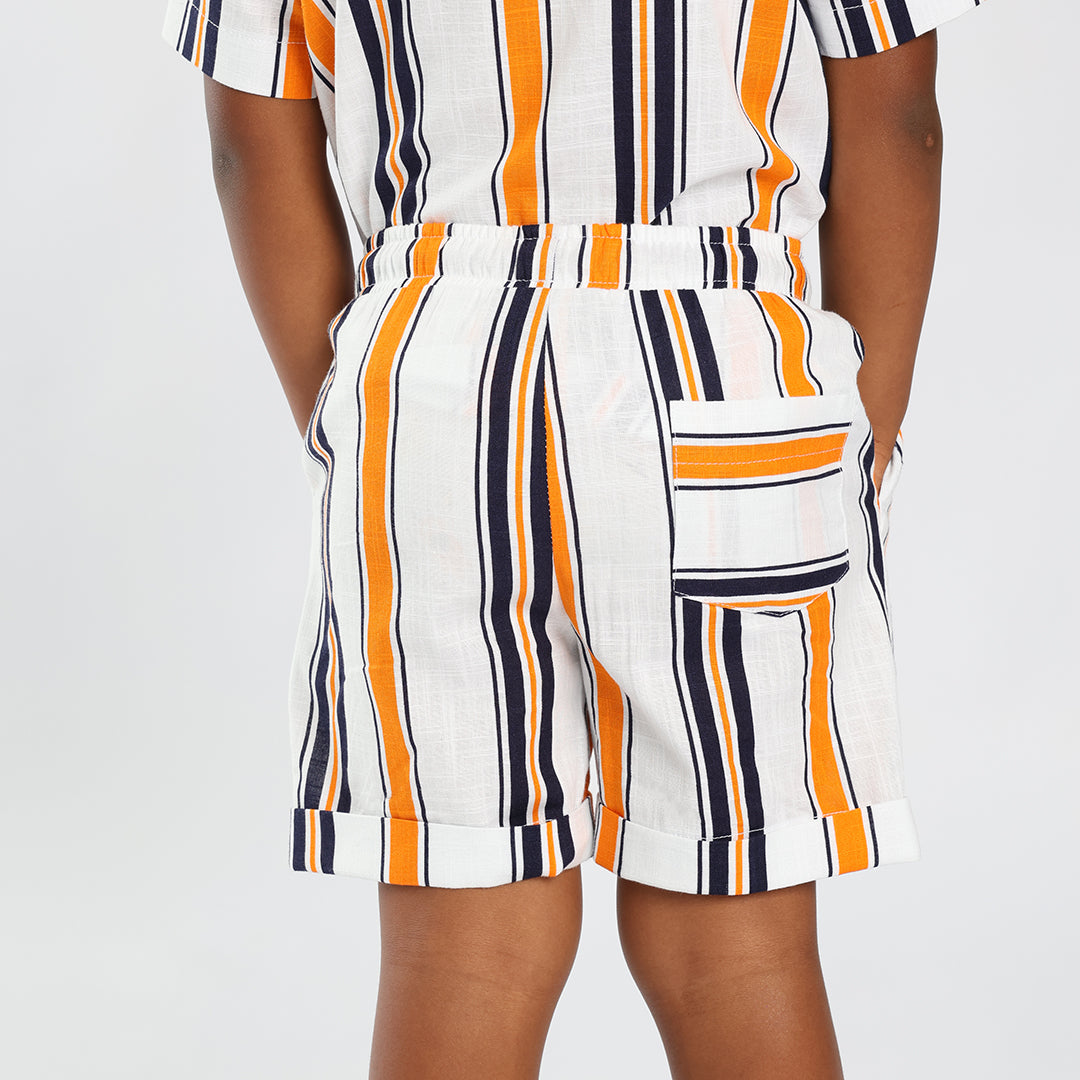 Boys Stripe Shorts
