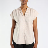 Alora Ladies Polka Dot Stone Top