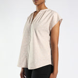 Alora Ladies Polka Dot Stone Top