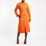 Alora Ladies Rust Skirt