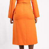 Alora Ladies Rust Skirt