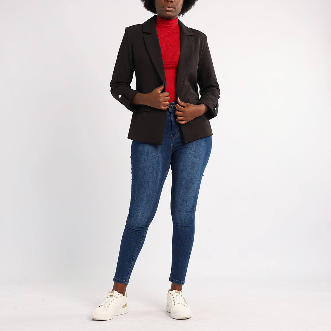 Alora Ladies Black Blazer