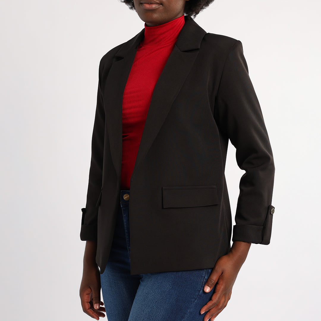 Alora Ladies Black Blazer