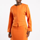 Alora Ladies Rust Jacket